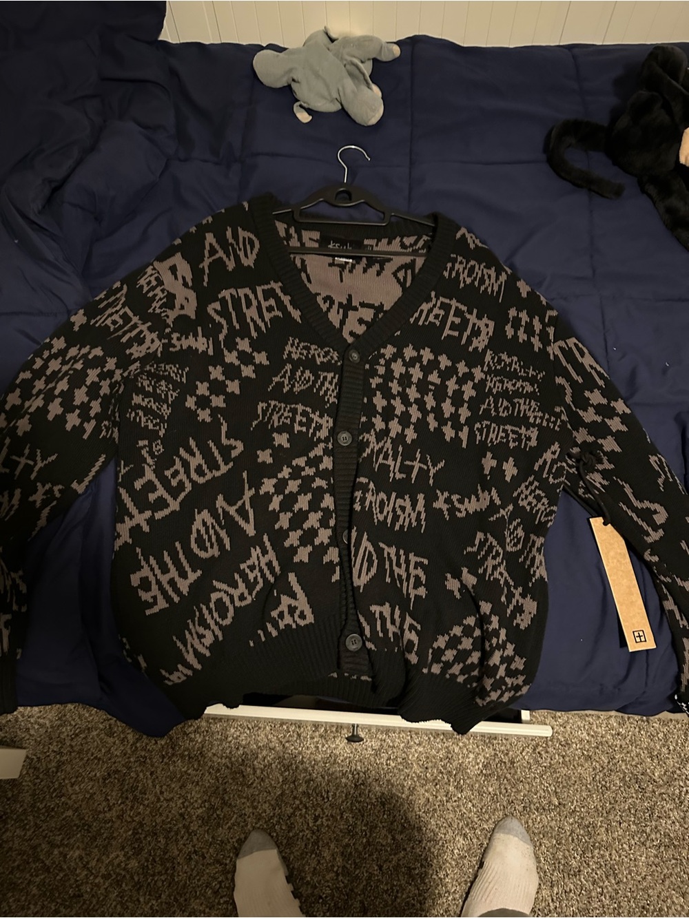 Ksubi heroism cardigan